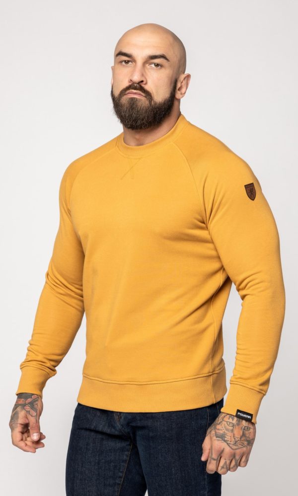 Sweatshirt "Genuine" Mustard