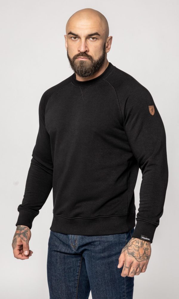 Sweatshirt "Genuine" Black
