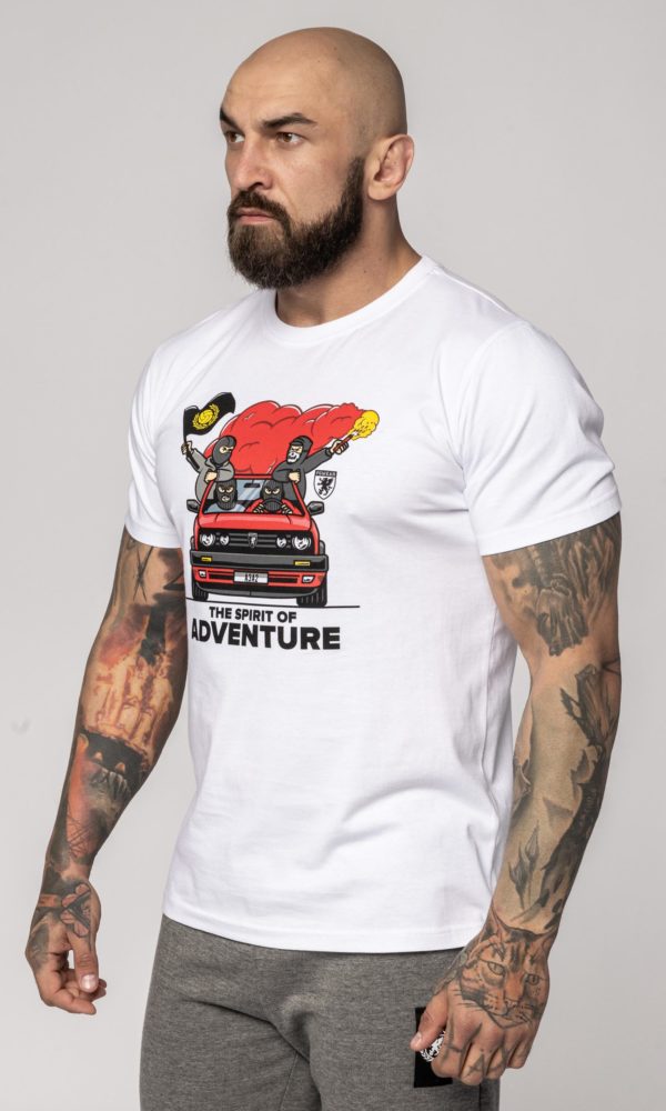 T-shirt "Adventure" White