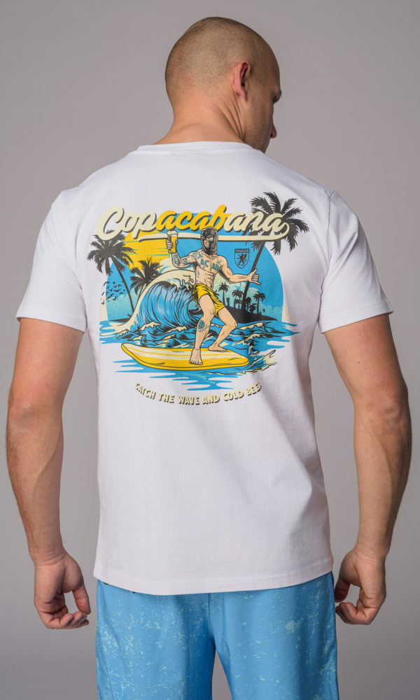T-shirt "Surfer" White