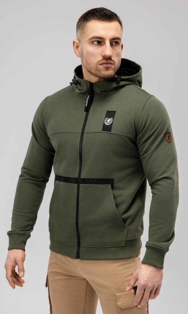 Full Face Hoodie "Hit" Olive