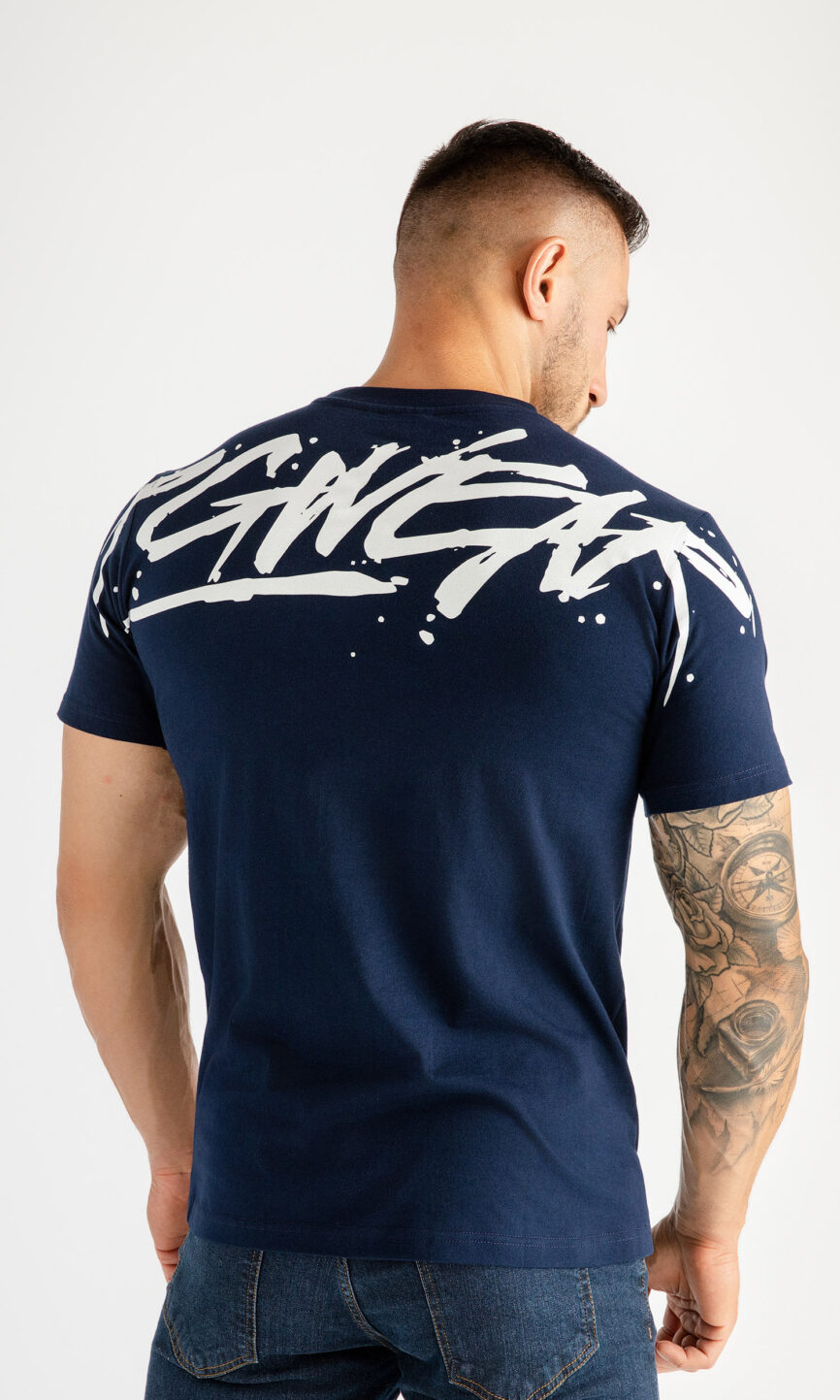 T-shirt "Inscription" Navy