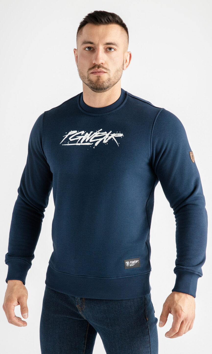 Sweatshirt "Lettering" Navy