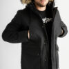 Full Face Parka Jacket "Arctic" Black