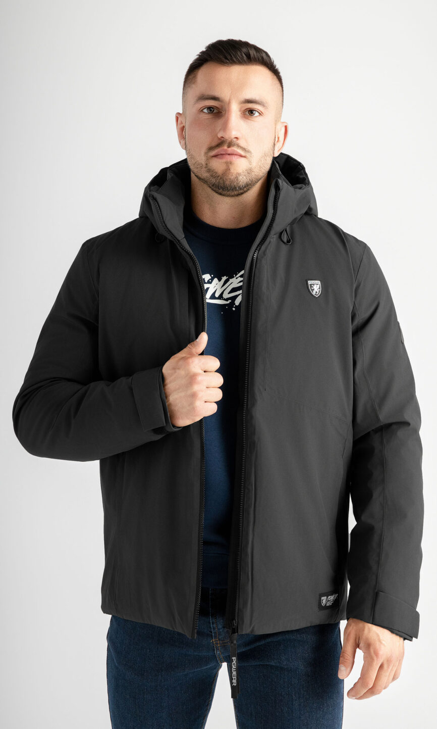 Full Face Jacket "Powder" Dark Grey