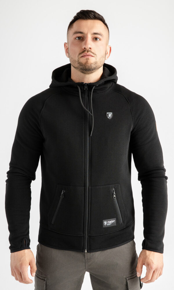 Full Face Hoodie "Stroke" Black