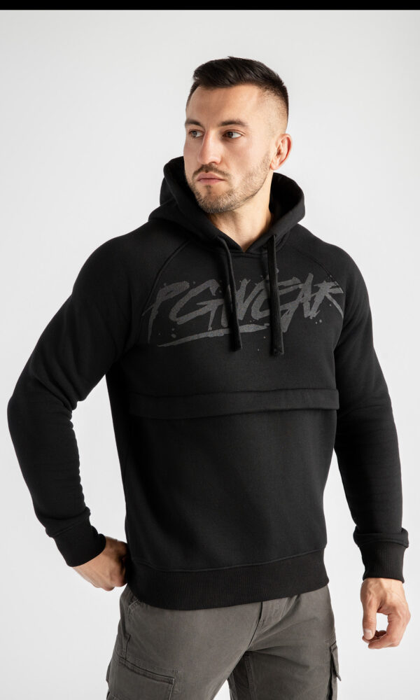 Full Face Hoodie "Explosion" Black