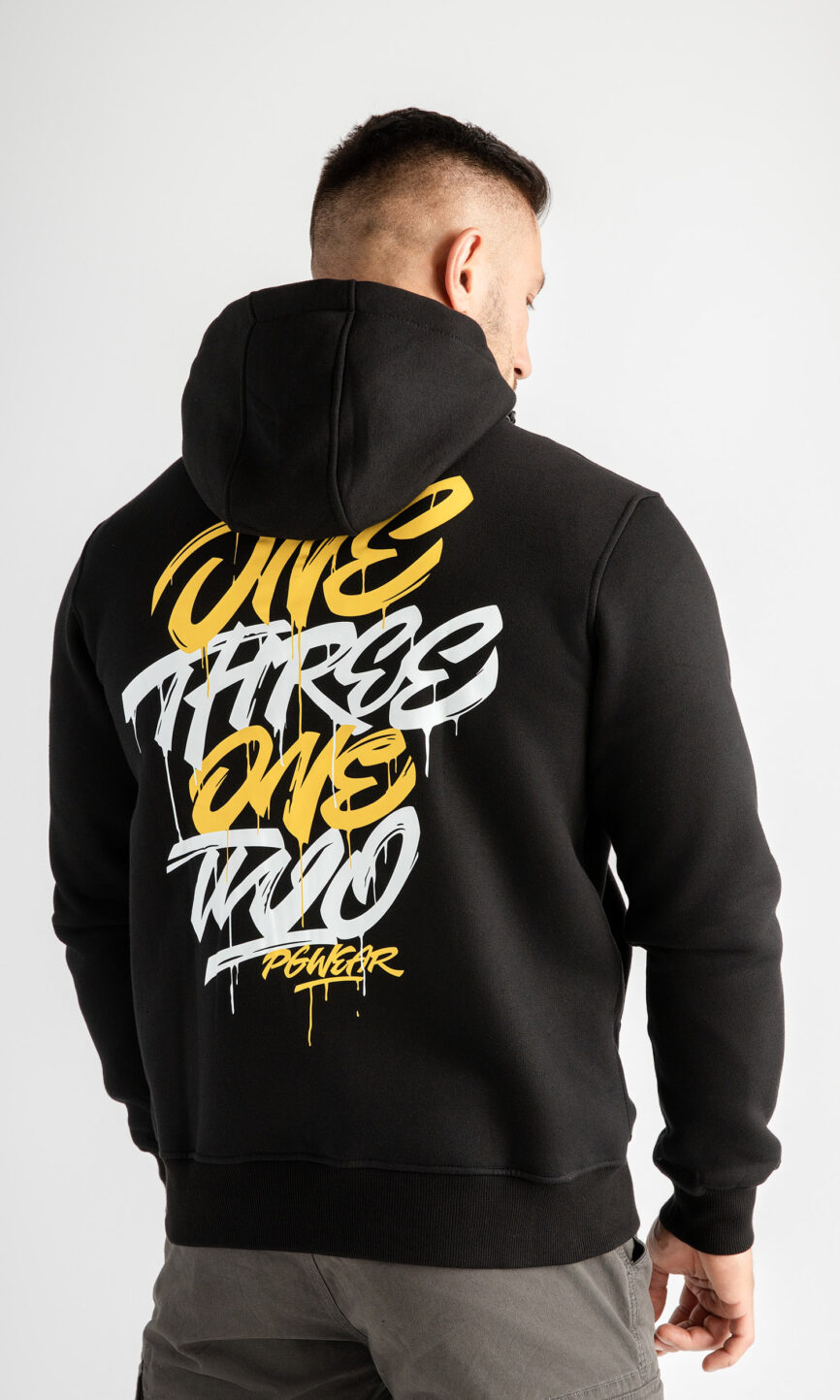 Full Face Hoodie "One Three One Two" Black